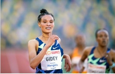 Ethiopian Gidey breaks 10,000m world record | Ethiopian Gidey breaks 10,000m world record