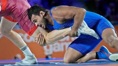 'Hotels are full, sleeping on the floor': Two Indian wrestlers stranded at Dubai airport | 'Hotels are full, sleeping on the floor': Two Indian wrestlers stranded at Dubai airport 'Hotels are full, sleeping on the floor': Two Indian wrestlers stranded at Dubai airport | 'Hotels are full, sleeping on the floor': Two Indian wrestlers stranded at Dubai airport