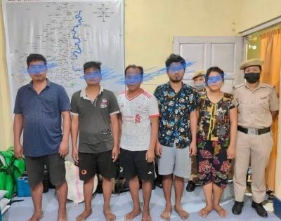 5 Myanmar nationals arrested in Manipur | 5 Myanmar nationals arrested in Manipur
