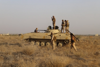 Yemeni forces launch large-scale military operation against Houthis | Yemeni forces launch large-scale military operation against Houthis