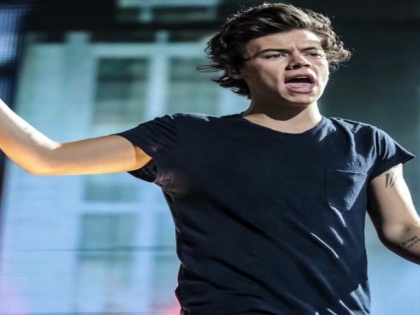 Harry Styles hit in the face again while on stage, no flowers this time | Harry Styles hit in the face again while on stage, no flowers this time