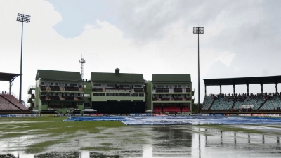 Rain wipes out third West Indies-Pak T20I; visitors lead series 1-0 | Rain wipes out third West Indies-Pak T20I; visitors lead series 1-0