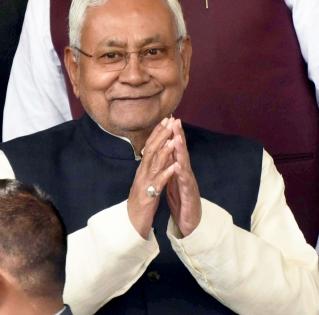 'Celebrate': Nitish's jibe at BJP over its Tejashwi claim | 'Celebrate': Nitish's jibe at BJP over its Tejashwi claim 'Celebrate': Nitish's jibe at BJP over its Tejashwi claim | 'Celebrate': Nitish's jibe at BJP over its Tejashwi claim