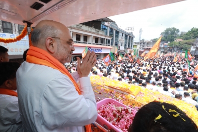 Amit Shah to hold multiple roadshows in B'luru | Amit Shah to hold multiple roadshows in B'luru