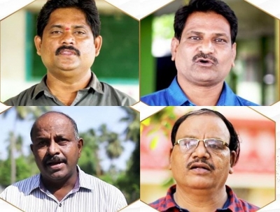 Four teachers from Telugu states receive national awards | Four teachers from Telugu states receive national awards