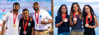 All India Kiteboarding: Dylan Fernandes and Katya Saini emerge champions | All India Kiteboarding: Dylan Fernandes and Katya Saini emerge champions