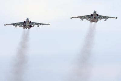 Russian fighters escort US bombers above Black Sea | Russian fighters escort US bombers above Black Sea