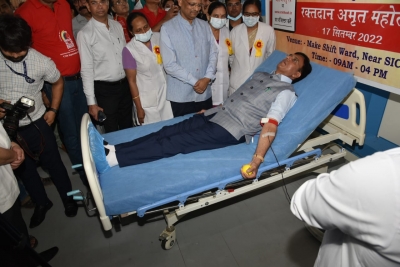 PM Modi's birthday celebrated with mega blood donation drive at 350 centres nationwide | PM Modi's birthday celebrated with mega blood donation drive at 350 centres nationwide