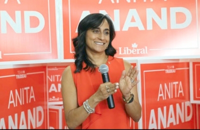 Canada's first Hindu minister Anita Anand gets defence portfolio | Canada's first Hindu minister Anita Anand gets defence portfolio