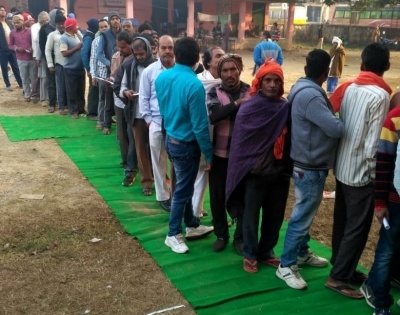 64.44% votes cast in Ist phase of Jharkhand polls (2nd Lead) | 64.44% votes cast in Ist phase of Jharkhand polls (2nd Lead)