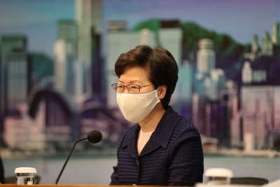 HK's Lam urges public to join universal Covid-19 testing | HK's Lam urges public to join universal Covid-19 testing