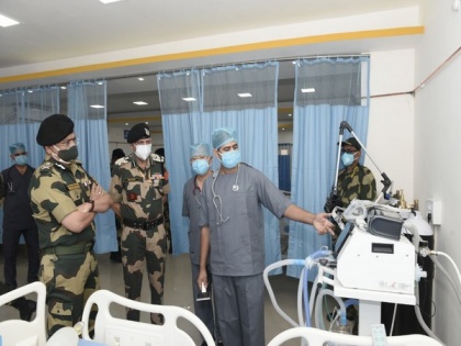 BSF sets up 20-oxygen bed facility to mitigate COVID surge | BSF sets up 20-oxygen bed facility to mitigate COVID surge