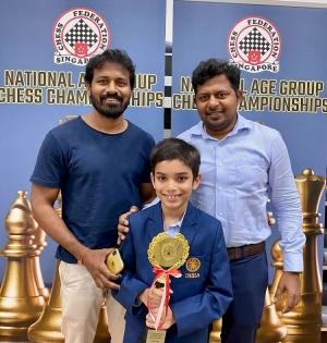 Mumbai boy Avyaay Garg bags silver in Singapore chess event | Mumbai boy Avyaay Garg bags silver in Singapore chess event