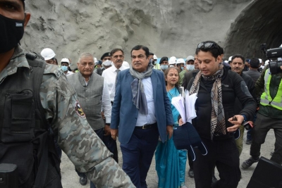 Nitin Gadkari to inaugurate Z-Morh tunnel on Srinagar-Leh highway today | Nitin Gadkari to inaugurate Z-Morh tunnel on Srinagar-Leh highway today