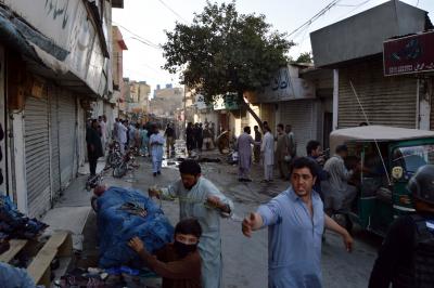 4 killed, 4 injured in firing in SW Pakistan | 4 killed, 4 injured in firing in SW Pakistan