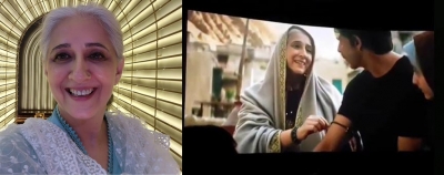 Aamir's sister Nikhat Khan shares pic of her scene with SRK from 'Pathaan' | Aamir's sister Nikhat Khan shares pic of her scene with SRK from 'Pathaan' Aamir's sister Nikhat Khan shares pic of her scene with SRK from 'Pathaan' | Aamir's sister Nikhat Khan shares pic of her scene with SRK from 'Pathaan'