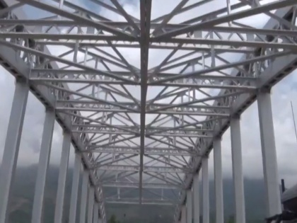 A milestone in connectivity: L-G inaugurates arch truss bridge on Srinagar-Leh highway | A milestone in connectivity: L-G inaugurates arch truss bridge on Srinagar-Leh highway