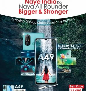 itel launches A49, India's most affordable smartphone with 6.6-inch HD+ waterdrop display at Rs 6499 | itel launches A49, India's most affordable smartphone with 6.6-inch HD+ waterdrop display at Rs 6499