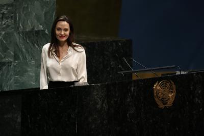 Angelina Jolie's message for victims of domestic abuse | Angelina Jolie's message for victims of domestic abuse