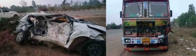 Karnataka: 4 students killed, 2 injured in road accident | Karnataka: 4 students killed, 2 injured in road accident