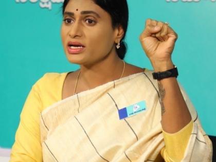 Telangana needs another movement, says Sharmila | Telangana needs another movement, says Sharmila