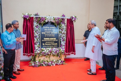 Odisha CM inaugurates tennis centre at Kalinga Stadium | Odisha CM inaugurates tennis centre at Kalinga Stadium