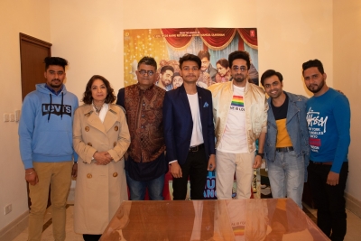 Ayushmann Khurrana catches up with LGBTQI+ fans in Delhi | Ayushmann Khurrana catches up with LGBTQI+ fans in Delhi