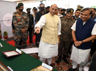 Armed forces will also cross border to take actions against terrors inimical to India: Rajnath | Armed forces will also cross border to take actions against terrors inimical to India: Rajnath