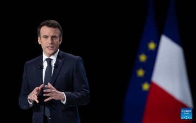 Macron unveils re-election manifesto | Macron unveils re-election manifesto