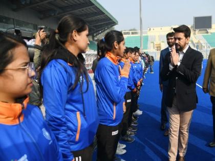 Anurag Thakur inaugurates Khelo India Women's Hockey League, says competition exposure important for athletes | Anurag Thakur inaugurates Khelo India Women's Hockey League, says competition exposure important for athletes