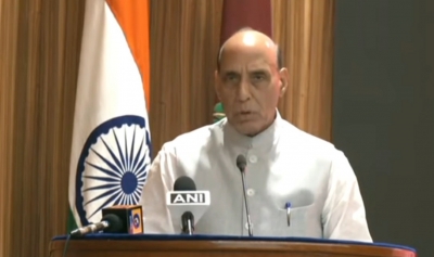 New India will give befitting reply to China, Pak if provoked: Rajnath | New India will give befitting reply to China, Pak if provoked: Rajnath