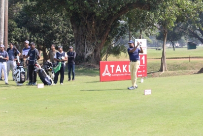 SSP Chawrasia Invitational golf: Anirban Lahiri joins Manu Gandas in the lead on a windy third day | SSP Chawrasia Invitational golf: Anirban Lahiri joins Manu Gandas in the lead on a windy third day