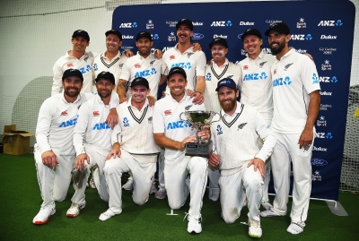 2nd Test: New Zealand beat Sri Lanka by an innings and 58 runs, sweep series 2-0 | 2nd Test: New Zealand beat Sri Lanka by an innings and 58 runs, sweep series 2-0