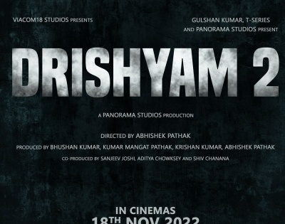 Ajay Devgn, Akshaye Khanna, Tabu-starrer 'Drishyam 2' all set to release on November 18 | Ajay Devgn, Akshaye Khanna, Tabu-starrer 'Drishyam 2' all set to release on November 18