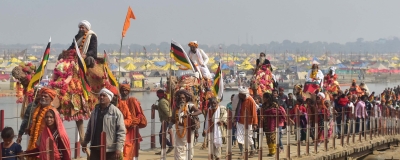Cops with body cam to keep vigil at Magh Mela | Cops with body cam to keep vigil at Magh Mela