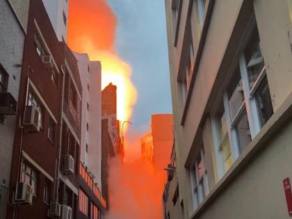 Demolition begins after historic building in Sydney razed by fire | Demolition begins after historic building in Sydney razed by fire