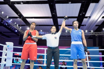 National Games boxing: Lovlina, Jaismine and Hussamuddin confirm medals | National Games boxing: Lovlina, Jaismine and Hussamuddin confirm medals
