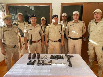 8 looted arms, 112 types of ammunition recovered in Manipur | 8 looted arms, 112 types of ammunition recovered in Manipur 8 looted arms, 112 types of ammunition recovered in Manipur | 8 looted arms, 112 types of ammunition recovered in Manipur