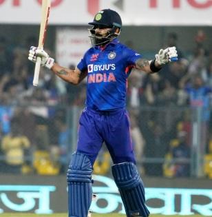 1st ODI: Kohli's 45th century; Rohit, Gill fifties propel India to 373/7 against Sri Lanka | 1st ODI: Kohli's 45th century; Rohit, Gill fifties propel India to 373/7 against Sri Lanka