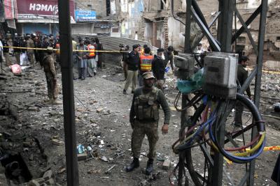 30 dead, 50 injured in Peshawar mosque blast | 30 dead, 50 injured in Peshawar mosque blast