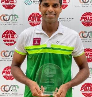 Vishnu back to winnings ways with AITA Men's event title | Vishnu back to winnings ways with AITA Men's event title