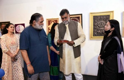 MoS Prahlad Patel reviews e-auction of gifts presented to PM | MoS Prahlad Patel reviews e-auction of gifts presented to PM