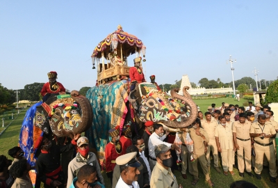 Dasara 'Jumbo Savari' to be held in Mysuru palace on Friday | Dasara 'Jumbo Savari' to be held in Mysuru palace on Friday