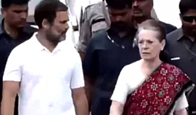 Sonia joins Bharat Jodo Yatra in K'taka | Sonia joins Bharat Jodo Yatra in K'taka