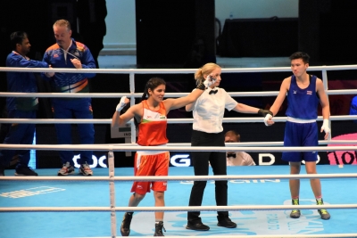 Asian Boxing q'fiers: Sakshi upsets Thai 4th seed | Asian Boxing q'fiers: Sakshi upsets Thai 4th seed Asian Boxing q'fiers: Sakshi upsets Thai 4th seed | Asian Boxing q'fiers: Sakshi upsets Thai 4th seed