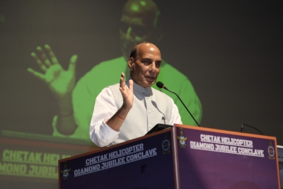 Rajnath Singh calls for progress on 10 tonne multirole helicopters | Rajnath Singh calls for progress on 10 tonne multirole helicopters Rajnath Singh calls for progress on 10 tonne multirole helicopters | Rajnath Singh calls for progress on 10 tonne multirole helicopters