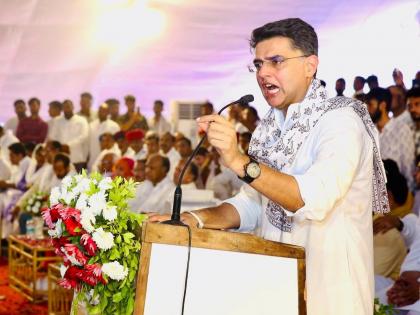 Pilot says Cong will retain power in Raj, slams BJP | Pilot says Cong will retain power in Raj, slams BJP Pilot says Cong will retain power in Raj, slams BJP | Pilot says Cong will retain power in Raj, slams BJP
