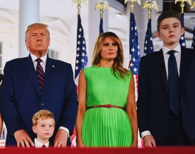 Trump's youngest son Barron had Covid-19, now tests negative | Trump's youngest son Barron had Covid-19, now tests negative