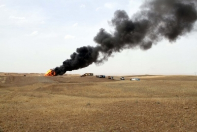 4 killed in roadside bomb explosion in Iraq | 4 killed in roadside bomb explosion in Iraq