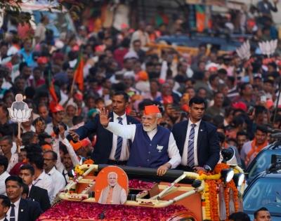 Campaigning ends for 2nd phase of Guj assembly polls | Campaigning ends for 2nd phase of Guj assembly polls Campaigning ends for 2nd phase of Guj assembly polls | Campaigning ends for 2nd phase of Guj assembly polls